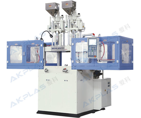 中心轉(zhuǎn)塔雙色注塑機(jī)